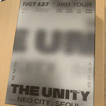 NCT127 라이브 블루레이
