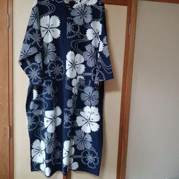 유카타 리메이크 원피스 루즈한 사이즈