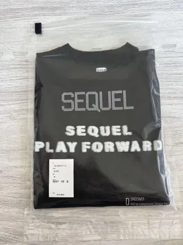 새상품 정가 14300엔 SEQUEL 티셔츠 SIZE M