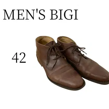 MEN'S BIGI 남성용 BIGI 브라운 천연 가죽 가죽 신발