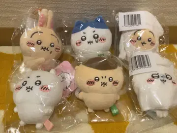 치이카와 PUN 마스코트 문어 복권 D상 모몽가 토끼 세트 봉제 인형