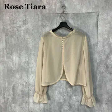 Rose Tiara 셔링 볼레로 50