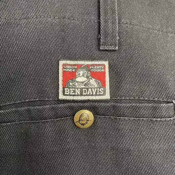 80s BEN DAVIS 프리스코 팬츠 블랙 USA제 W36