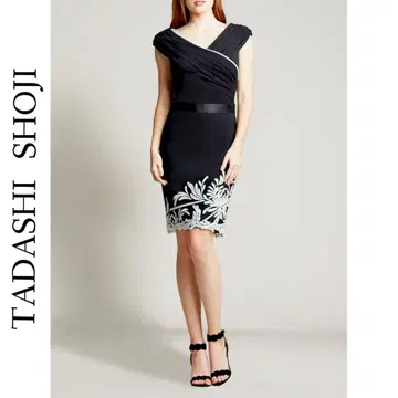 TADASHI SHOJI 타다시 쇼지 블랙 타이트 원피스 L 사이즈