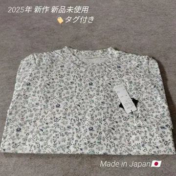 [택 포함 새상품] 2025년 신상 미니 꽃무늬 소매 티셔츠