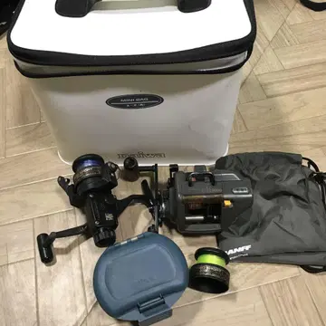 WT58 Daiwa shimano 낚시 도구 묶음 판매 중고품