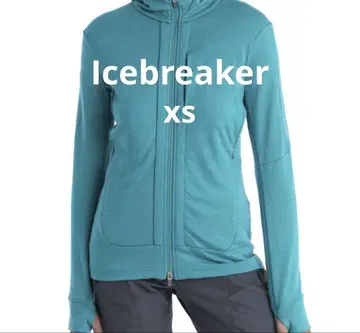 Icebreaker 아이스브레이커 후드티 메리노울 100% 그린