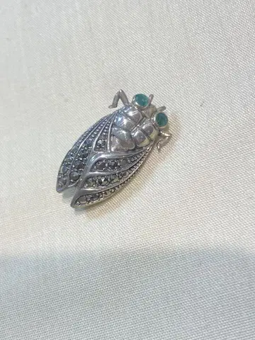 마커사이트 SILVER925 세미 브로치