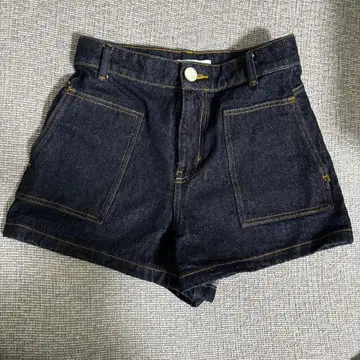자라 다크 데님 숏 팬츠 S 사이즈