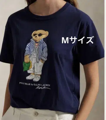 Ralph Lauren 폴로 베어 코튼 저지 티셔츠 M
