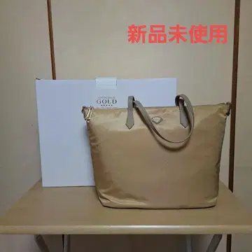 COCOCELUX GOLD 베이지 토트백