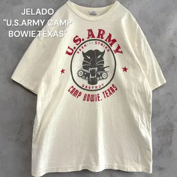 JELADO U.S.ARMY CAMP 티셔츠 젤라드 레어 사이즈 42