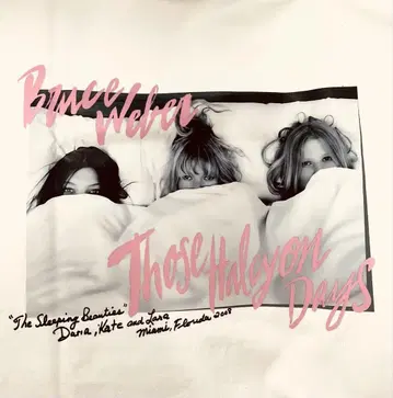 KATEMOSS 케이트 모스 티셔츠 블루스 웨버 사진 모델 레어