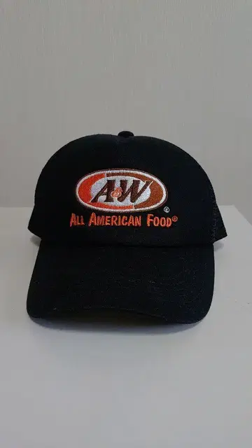 A&W 초콜릿 예수 콜라보 메쉬 백 캡 블랙