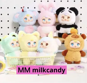 BABYTHREE MM milkcandy 봉제 인형, 1 BOX