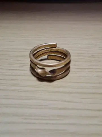 놋쇠 3줄 쓰리 스트랩 반지