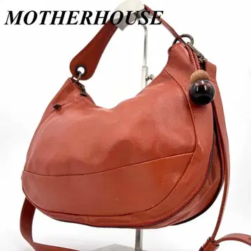새상품급 MOTHERHOUSE 마더하우스 핸드백 2way 오렌지
