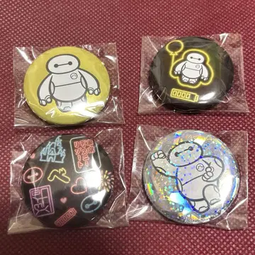 디즈니랜드 베이맥스 캔뱃지 세트