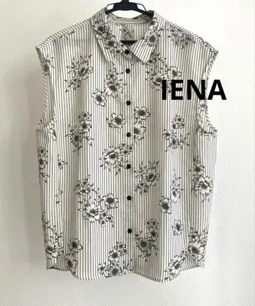 IENA 이에나 꽃무늬 슬리브리스 셀렉