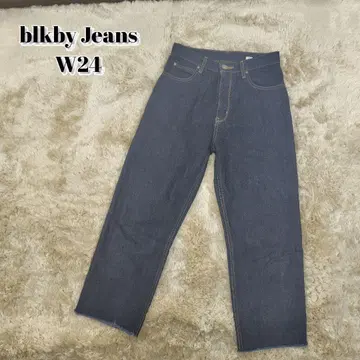 blkby Jeans KONA 원 워시 데님 컷오프