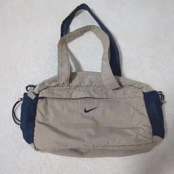 Nike 숄더백 베이지/네이비