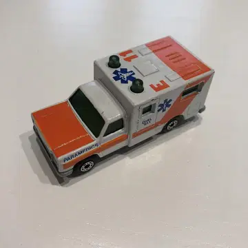 Matchbox 구급차 미니카 E11 오렌지 및 화이트