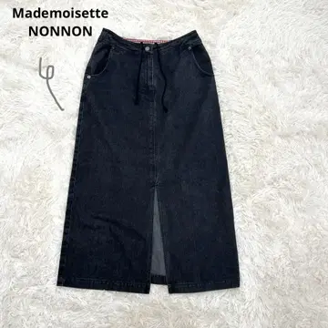 마드모아젤 논논 Mademoisette NONNON 데님 스커트 M