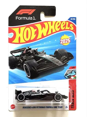 핫휠 메르세데스 AMG 페트로나스 포뮬러 1 팀 미니카