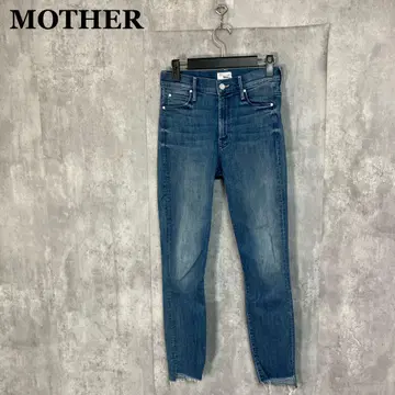 MOTHER STUNNER ZIP ANKLE 데님 25