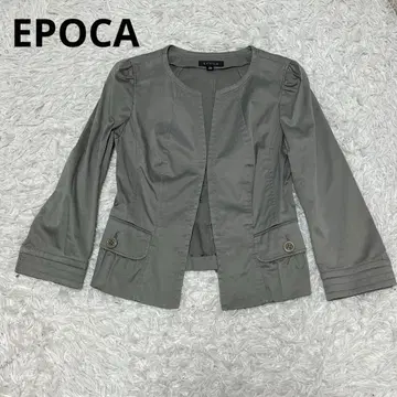 에포카 EPOCA 노카라 자켓 38 그레이