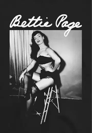 BettiePage 베티 페이지 티셔츠 마릴린 몬로 핀업걸