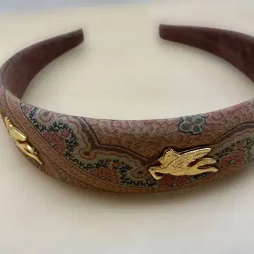 ETRO 머리띠 헤어밴드 로고 장식
