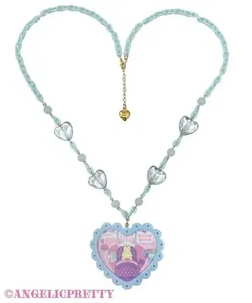 Angelic Pretty Compact Toys 목걸이 색스