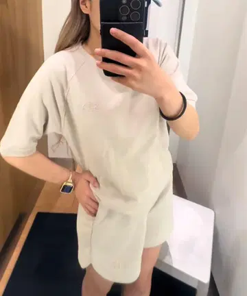 GAP 화이트 숏팬츠 셋업
