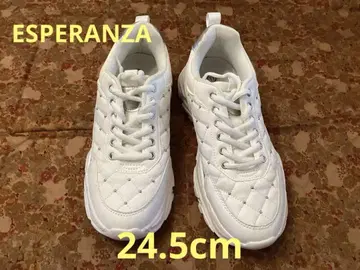ESPERANZA 킬팅 스니커즈 (화이트)