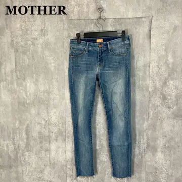 MOTHER LOOKER ANKLE FRAY 데님 25