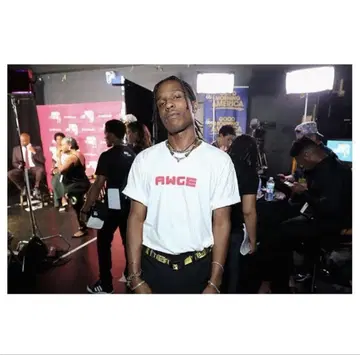 AWGE Tee A$AP Rocky 착용