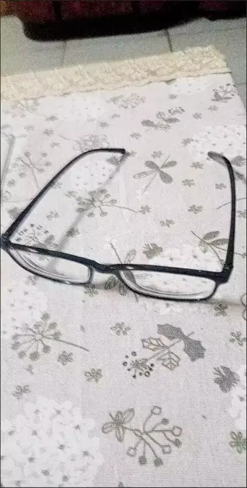 패션 안경 블랙 프레임