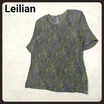 레리안 플리츠 탑 13+ 블라우스 Leilian