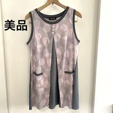 KANSAI BIS 튜닉 슬리브리스 베스트 베스트