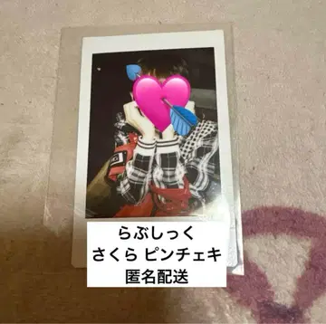 라부시쿠 사쿠라 핑 폴라로이드