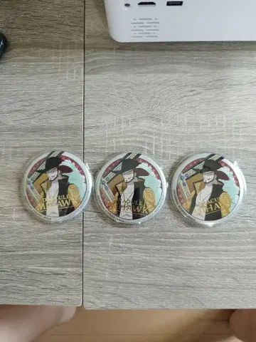 미호크 USJ 캔뱃지 3개 세트