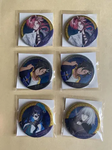 FGO 캔뱃지 타카스기 만드리카르도 등 6종 가챠 메이트