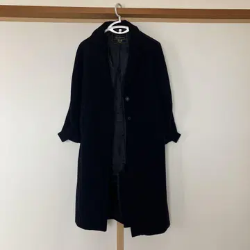 SLOBE 네이비 롱 코트