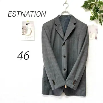7365-1 ESTNATION 정장 자켓 사이즈 46 포멀