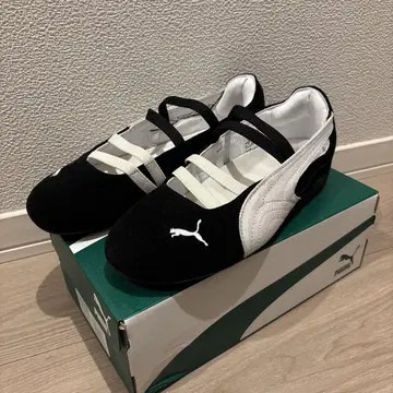 Puma 스피도 캣 발레 블랙 화이트