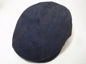새상품 USA제 뉴욕 햇 Denim 1900 인디고 블루 S/M 미국제