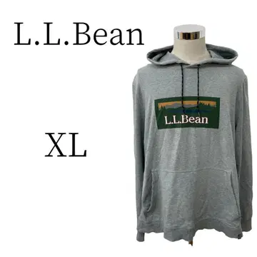 L.L.Bean 엘엘빈 그레이 긴팔 후드티 상의 XL(LL)