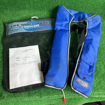 보물-499 오션 라이프 구명 조끼 벚꽃 마크 포함