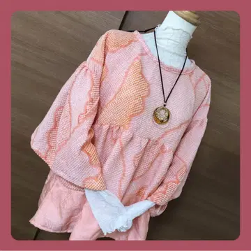 기모노 리메이크 순수 실크 짜기 겉옷 소매가 부드러운 상의